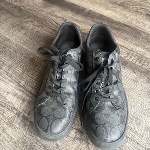Men's Black Coach Sneakers